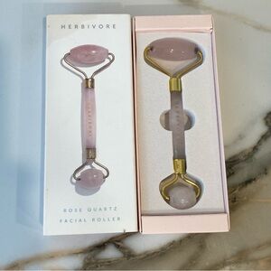 Herbivore Rose Quartz Facial Roller BNIB